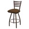 Holland Bar Stool Co 30" Swivel Bar Stool, Brnz Finish, Rein Thatch Seat X410 - alternate 1